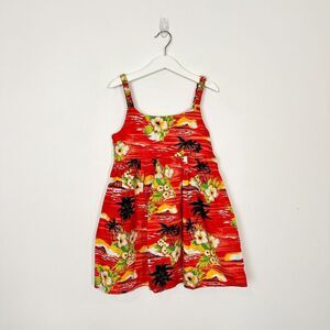 Paradise Lahaina Girls Hawaiian Dress 100% Cotton